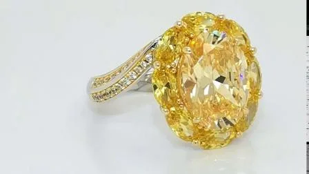Anéis de ouro amarelo da moda em forma de flor beleza e elegância para mulheres