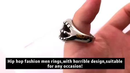 Anéis de dedo de pedras preciosas com flores