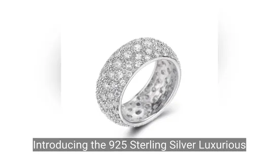 Anel elegante para festa individual de prata 925 olho mau