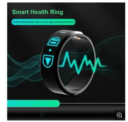 Anel de Saúde Inteligente Frequência Cardíaca Rastreamento do Sono Anel de Fitness Smartring